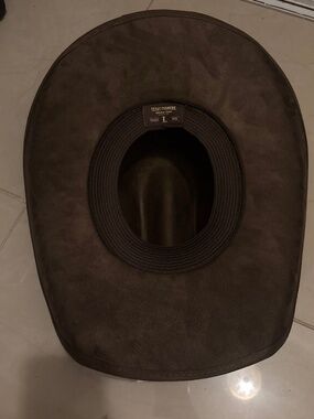 Texas Country Brown Western Cowboy Hat Size L with Original Tag